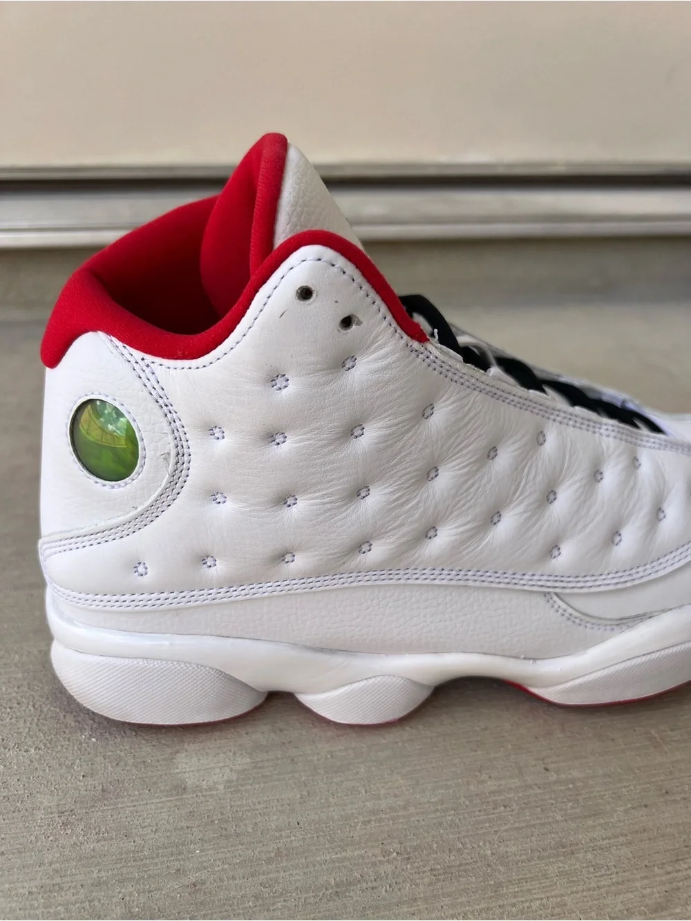 Air Jordan 13 Retro History of Flight White Red Size 10.5